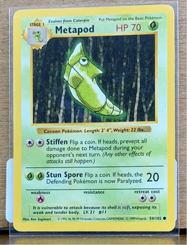Metapod(Shadowless)