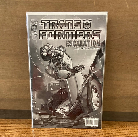 Transformers Escalation: Black & White #1(Variant)