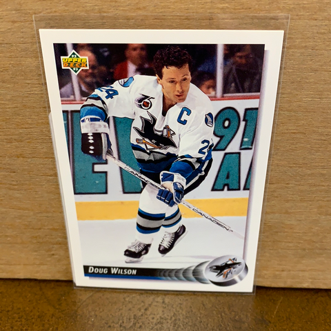 Doug Wilson: San Jose Sharks(1992) #150