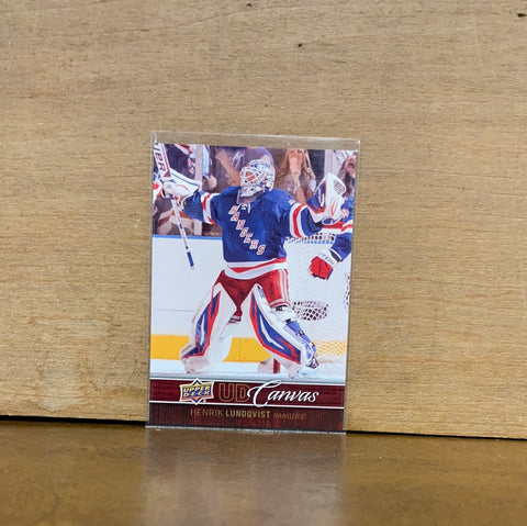 Henrik Lundqvist: NY Rangers(2012-13) #C55 UD Canvas