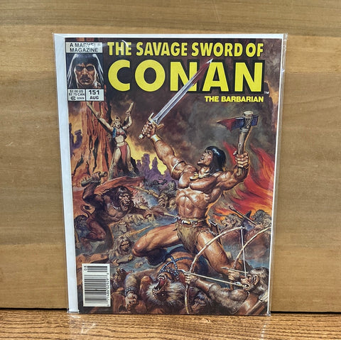 Savage Sword of Conan #151