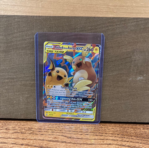Raichu & Alolan Raichu GX