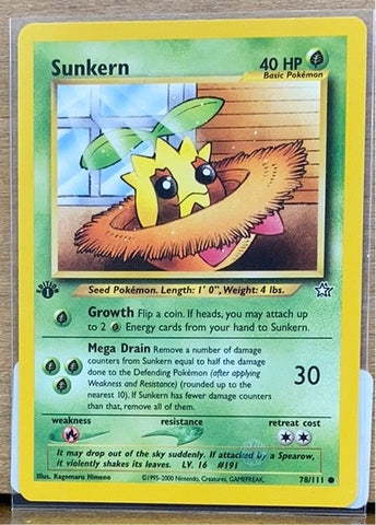 Sunkern(1st Edition)