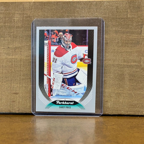 Carey Price: Montreal Canadiens(2020-21) #277 Parkhurst Silver