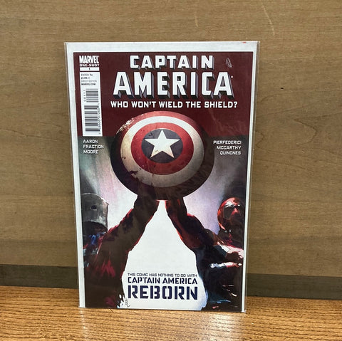 Captain America: Who Won't Wield The Shield #1