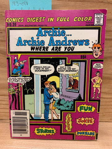 Archie Archie Andrews Where Are You #20