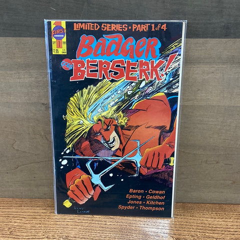 Badger goes Berserk #1(of 4)