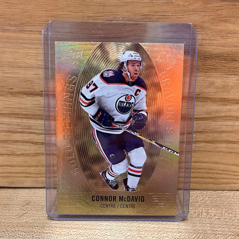 Connor McDavid(2019-20) Gold Etchings #GE-1