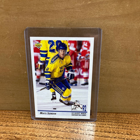 Mats Sundin: Sweden(1992) #374 Ice Hockey World Championships