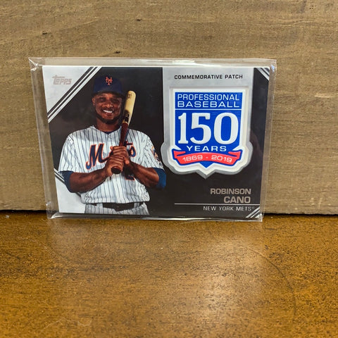 Robinson Cano: New York Mets(2019) 150 Years Patch AMP-RC