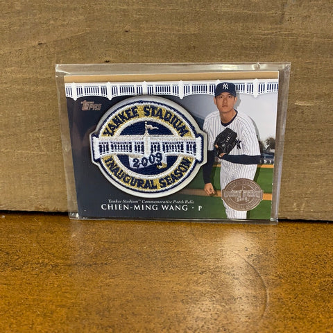 Chien-Ming Wang: New York Yankees(2009) Yankees Stadium Patch NYY-8