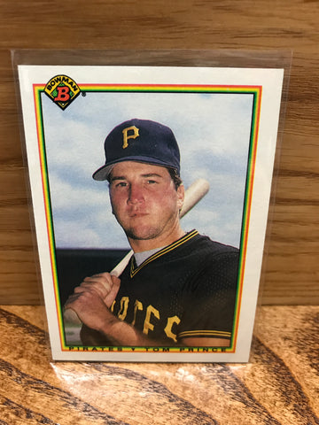 Tom Prince(Pitsburg Pirates) 1990 Topps #176