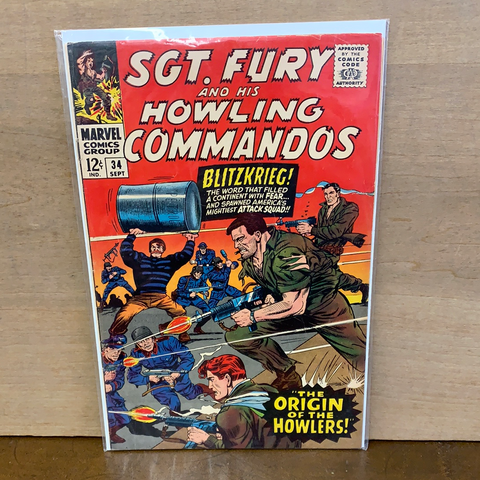 Sgt. Fury and his Howling Commandos #34