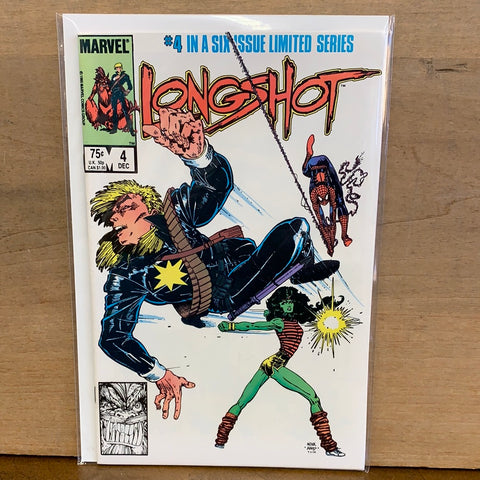 Longshot #4(1st App: Major Domo)