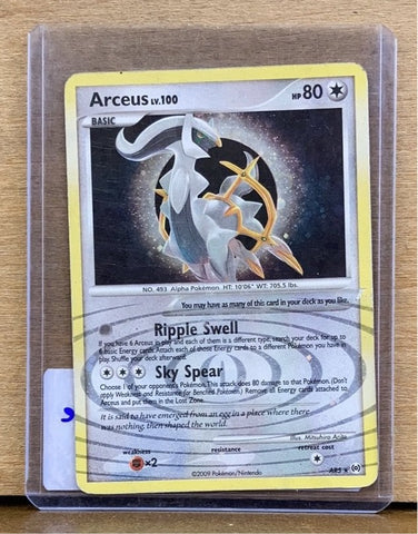 Arceus(Holo) *Crease