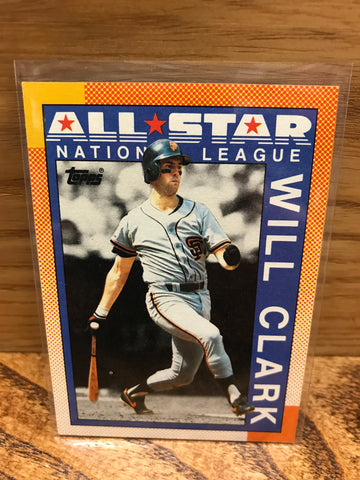Will Clark(National League All Star) 1990 Topps #397