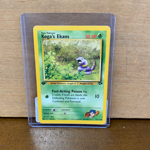 Koga's Ekans(1st Edition)