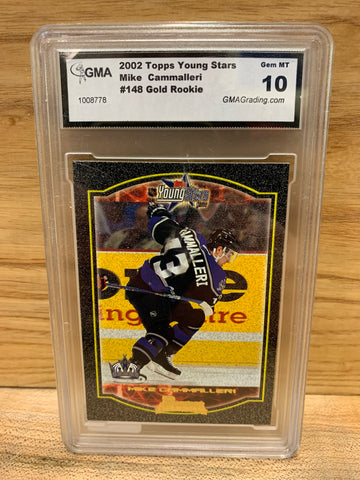 Mike Cammalleri #148 Gold Rookie(GMA Graded 10)