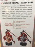 Red Sonja Bust: Limited Black and White Variant