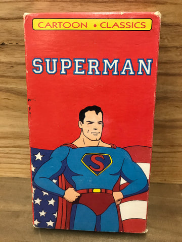 Superman Cartoon Classics VHS
