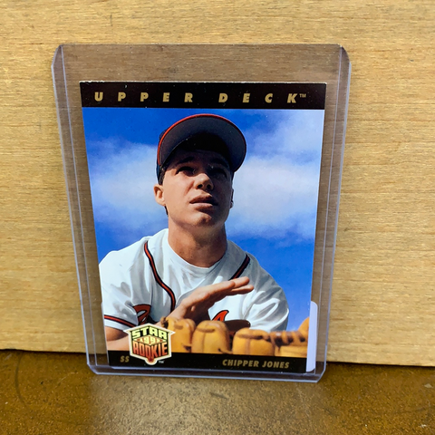 Chipper Jones: Atlanta Braves(1993) #24 Rookie