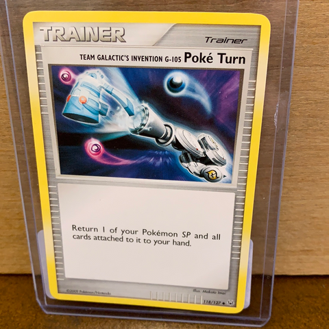 Team Galactic's Invention G-105 Poke Turn