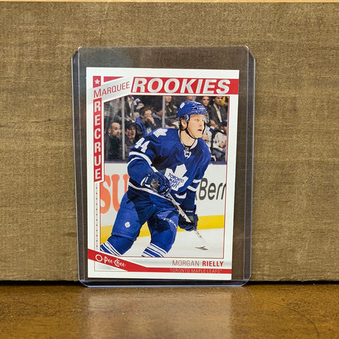 Morgan Rielly: Toronto Maple Leafs(2013-14) #639 OPeeChee Rookies