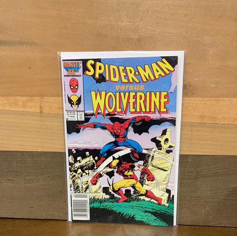 Spider Man Versus Wolverine(1st Printing)