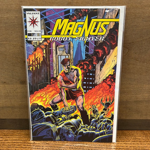 Magnus: Robot Fighter #21