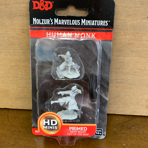 Nolzur's Marvelous Miniatures: Human Monk(Female)
