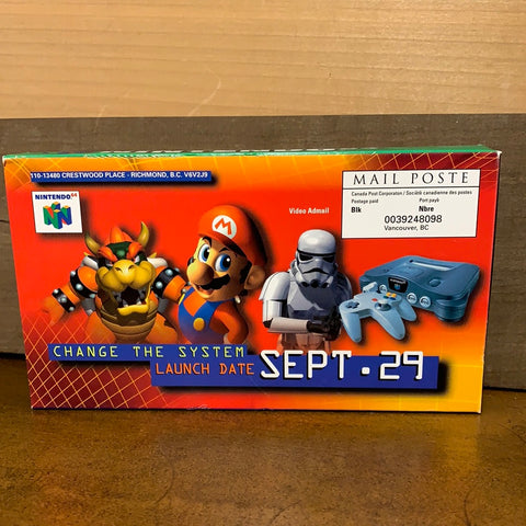 Nintendo 64 Change the System VHS