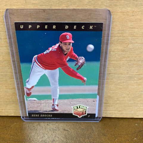 Rene Arocha: St Louis Cardinals(1993) #3 Rookie