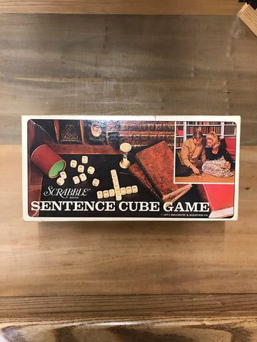 Scrabble: Sentence Cube Game