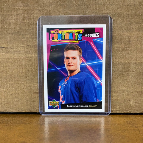 Alexis Lafreniere: NY Rangers(2020-21) #P-51 UD Portraits