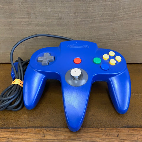 Nintendo 64 Blue Controller