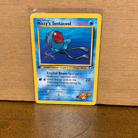 Misty's Tentacool(1st Edition)
