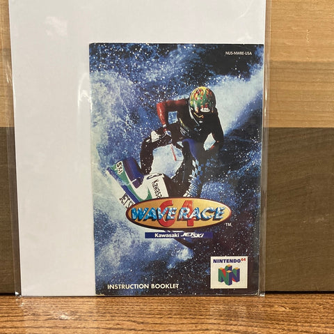 Wave Race 64(Manual Only)