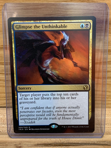 Glimpse the Unthinkable