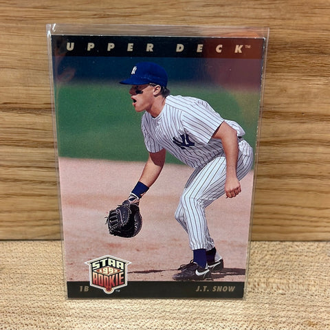 JT Snow: New York Yankees(1993) #23 Rookie
