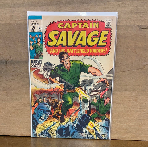 Captain Savage and his Battlefield Raiders #12