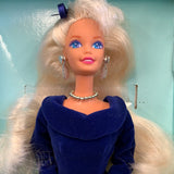 Winter Velvet Barbie w/Ornament