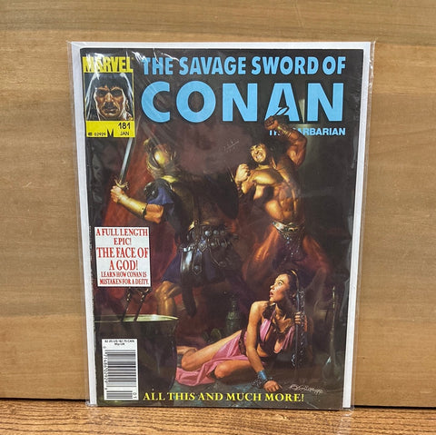 Savage Sword of Conan #181