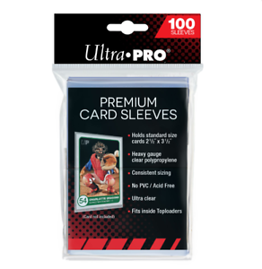 Ultra Pro Premium Sleeves: Platinum 100ct